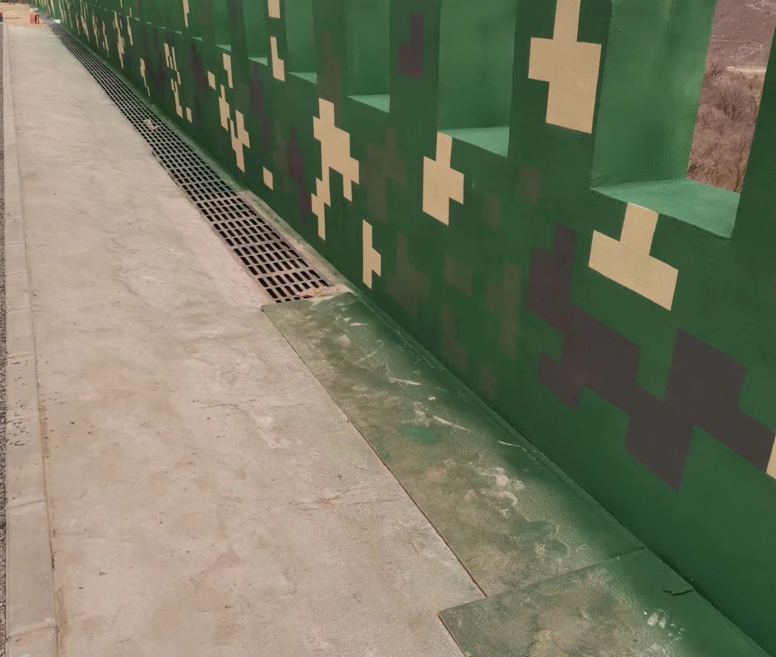 盘锦围墙迷彩喷涂,数迷彩漆